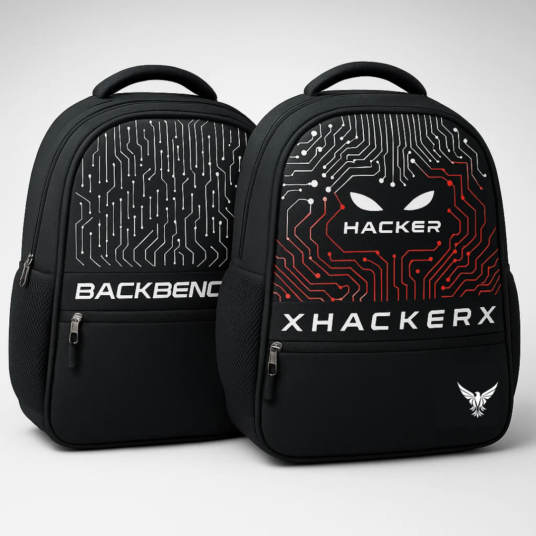 Urban Pro Backbencher & Hacker Combo Bag 28L – Laptop & School Backpack for Students and Gamers