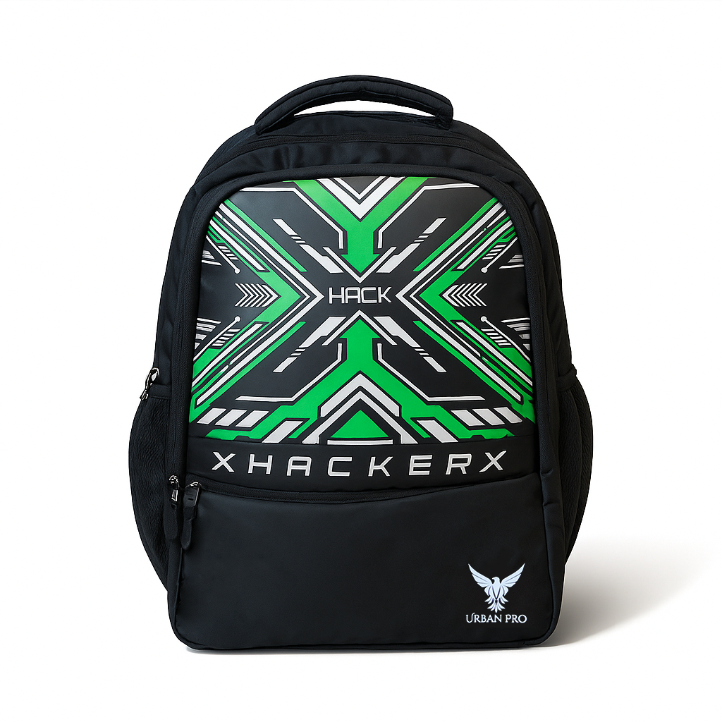 Urban Pro Hack Black Laptop Backpack
