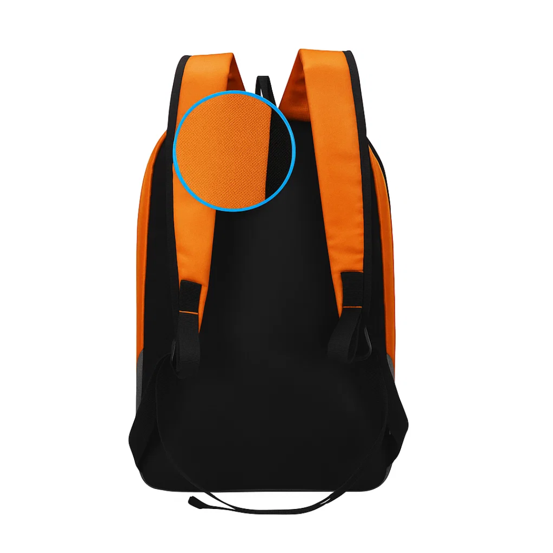 Urban Pro Blaze Compact Daypack – Water-Resistant Laptop Bag (Orange)
